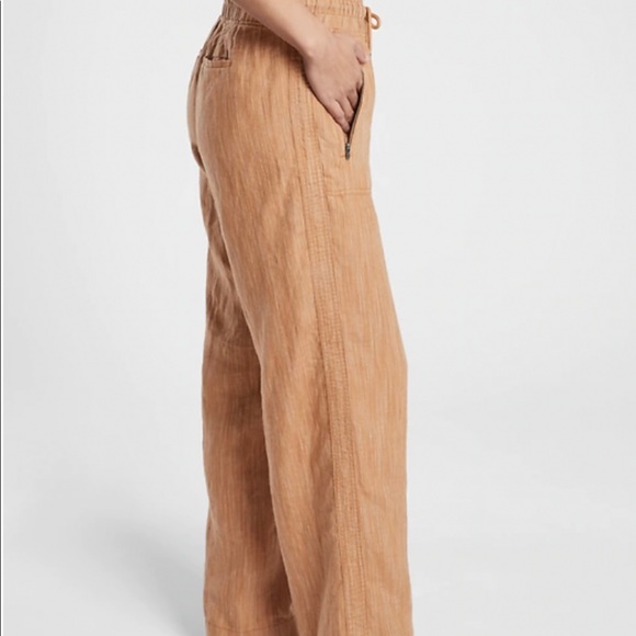 Athleta Cabo Linen Wide Leg Pant - Picture 4 of 8